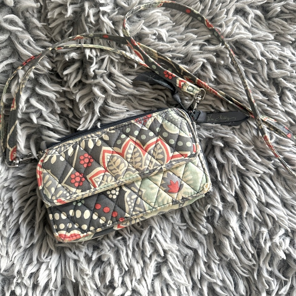 Vera Bradley cross body wallet